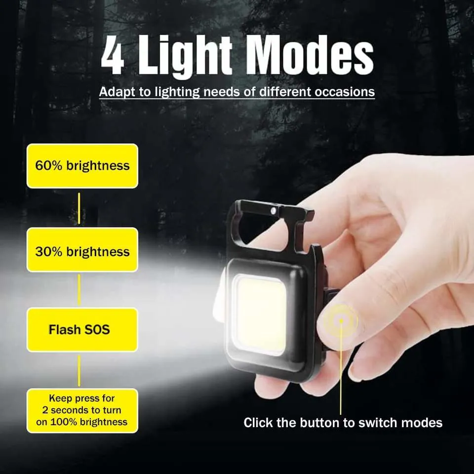 Mini LED Work Outdoor Emergency Light Key Chain Light LED Torch LED